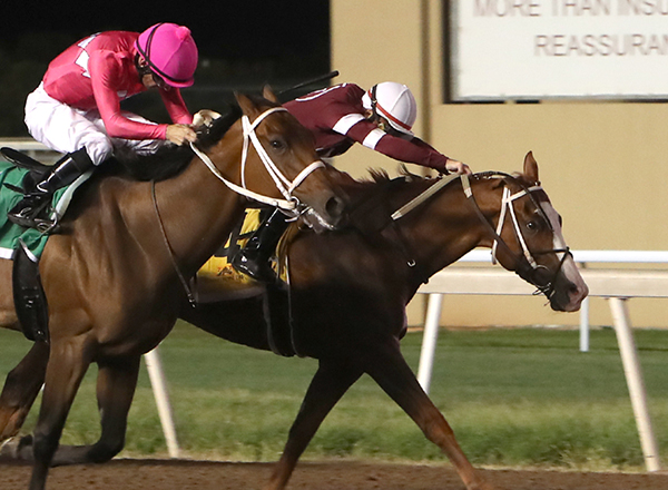 Gun Runner’s Unload gets first stakes win in thrilling fashion