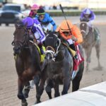 Guns Loaded (right) outduels Treaty of Rome to win the Mucho Macho Man S. - Ryan Thompson