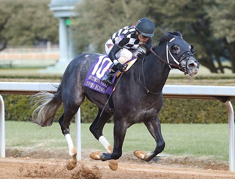 Volatile’s Speed King earns key Kentucky Derby points in $1 million Southwest S. (G3)